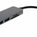 Adaptor USB-C - HDMI, 2xUSB3.0, cititor card